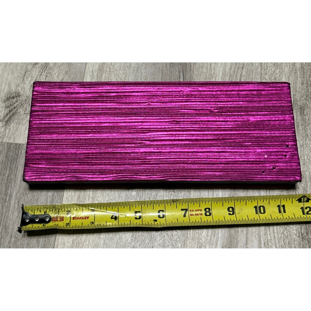 MAC Shiny Pretty Things PINK STORAGE BOX‎ with INSERT * No Lipsticks Included